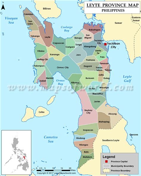 leyte municipalities|Province of Leyte .